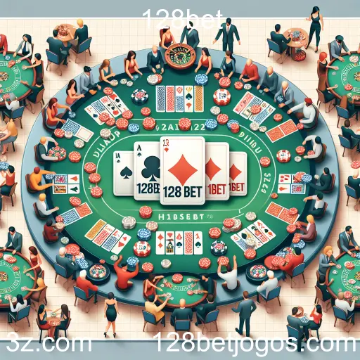 Imagem promocional da 128bet mostrando a plataforma e suas vantagens